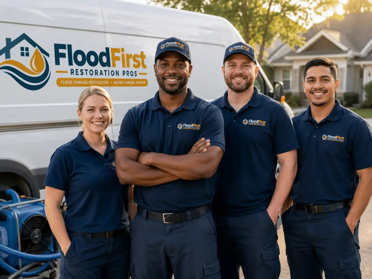 Flood Damage Restoration company in Bloomsbury, NJ